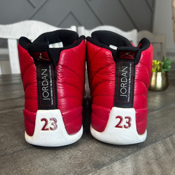 Air Jordan 12 Retro Gym Red Size 9 OG XII Nike Men’s White 2016 - Picture 7 of 8